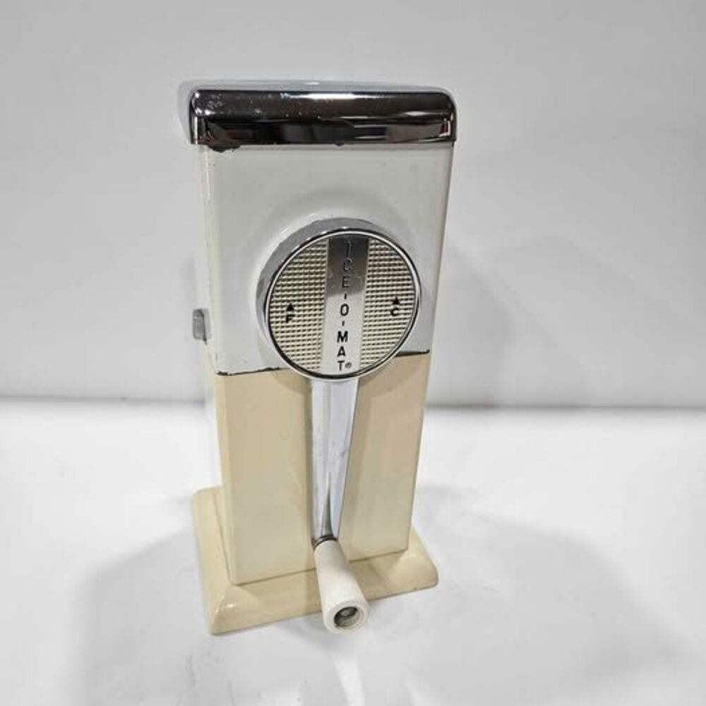Vintage ICE-O-MAT ice crusher